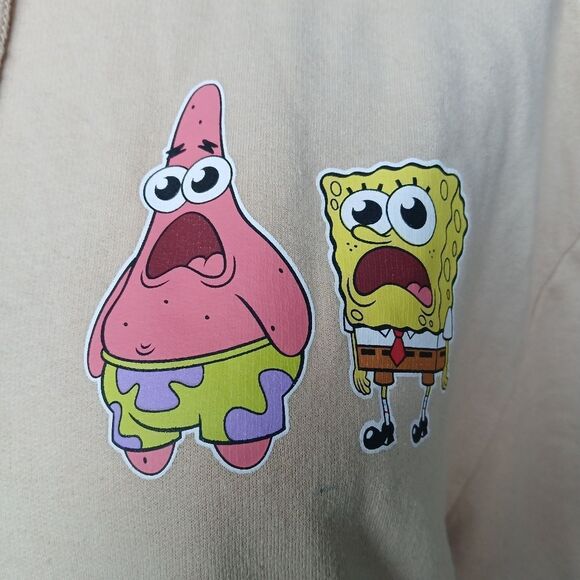 Nickelodeon Spongbob Hoodie Large Back Patch Size XL - Picture 6 of 9